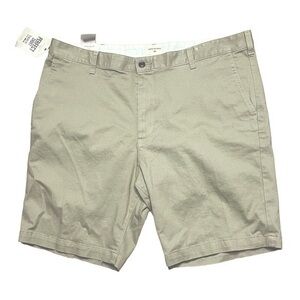 NWT $48 Mens Dockers Khaki The Perfect Short Classic Fit Stretch Shorts Sz 40
